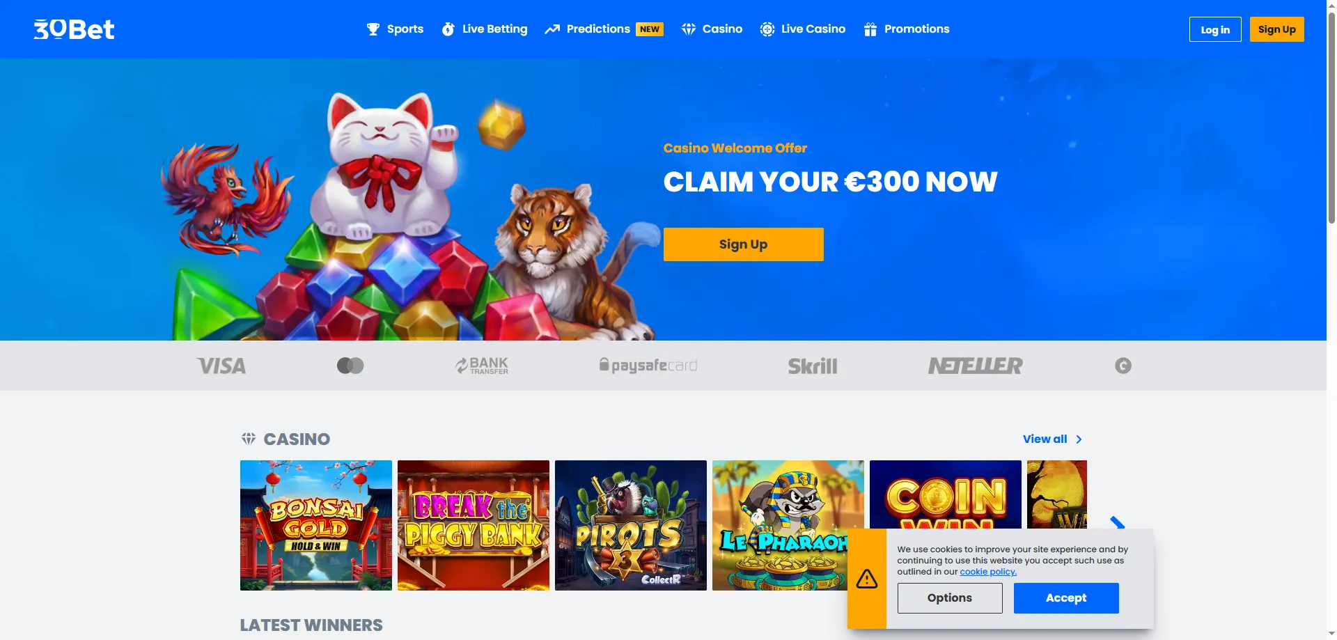 30bet Casino – visão geral da plataforma de jogos online no Brasil